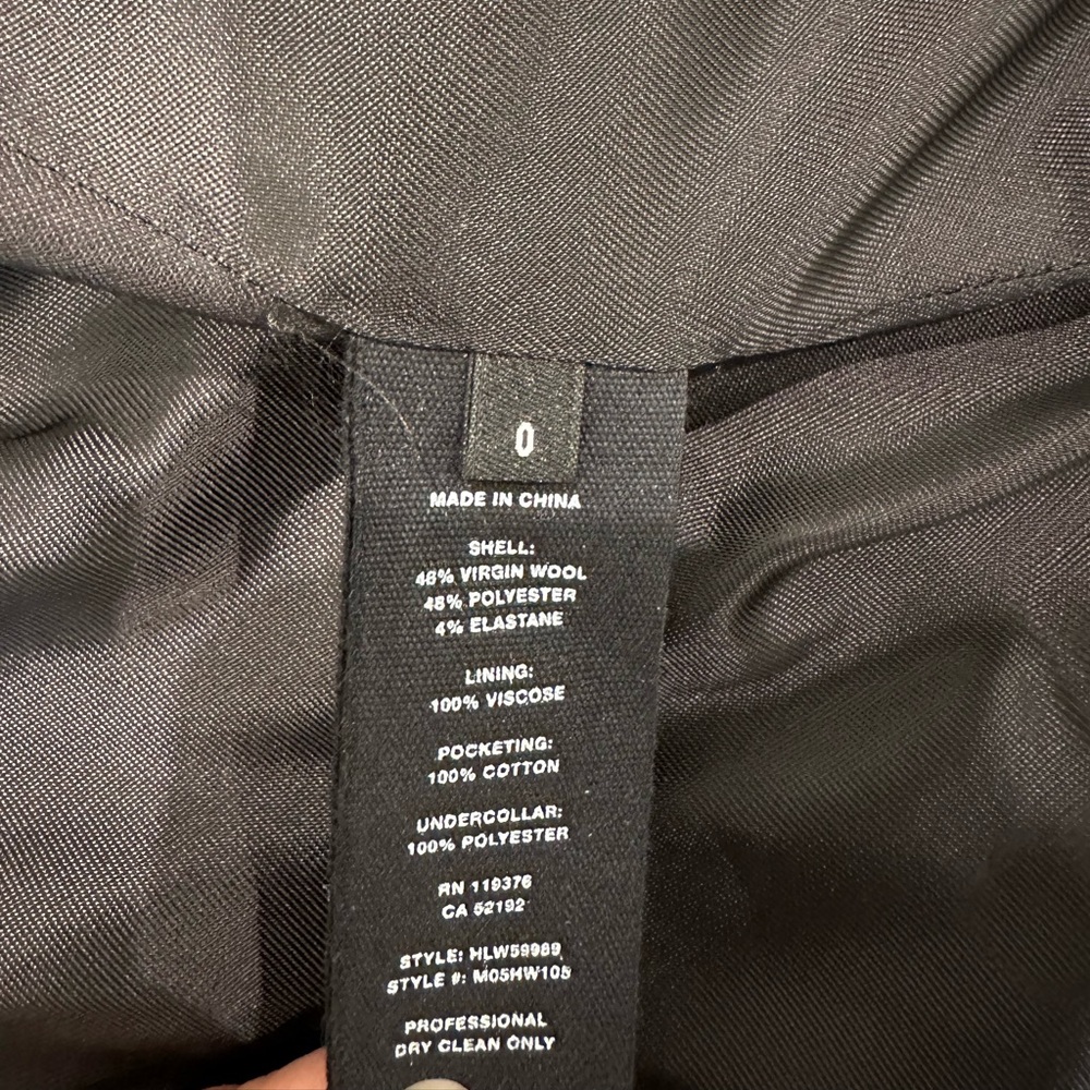 Helmut Lang Black Women's Blazer - Picture 7 of 15